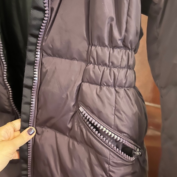 Coach Purple Down Coat - Picture 5 of 8